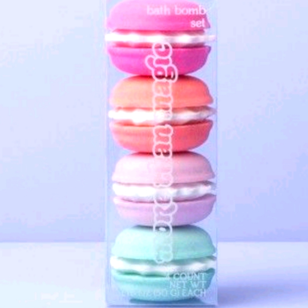 More Than Magic Macaroon Bath Bomb Sets (4pc)